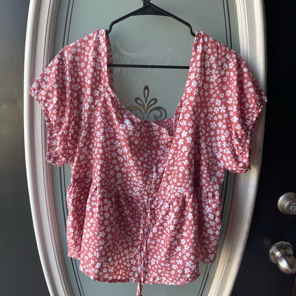 Never Worn before Pink SHEIN Top